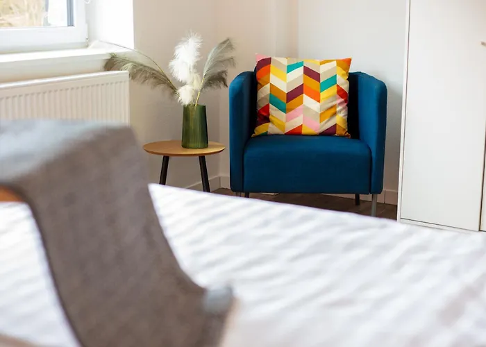 Apartamento Queensize Bett & Netflix Zentral *