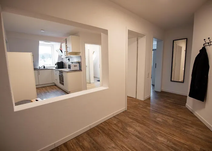 Queensize Bett & Netflix Zentral Apartamento Idar-Oberstein