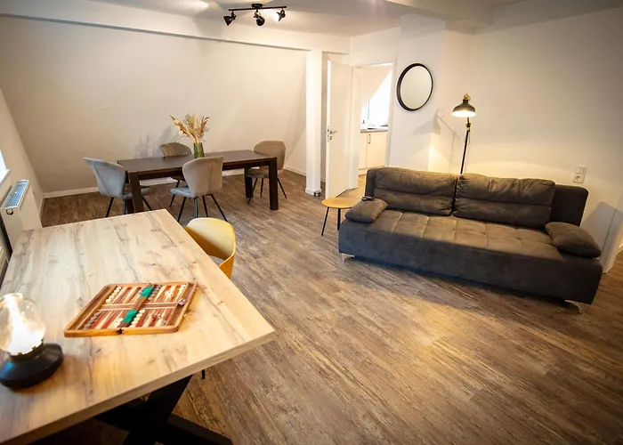 Queensize Bett & Netflix Zentral Apartamento Idar-Oberstein